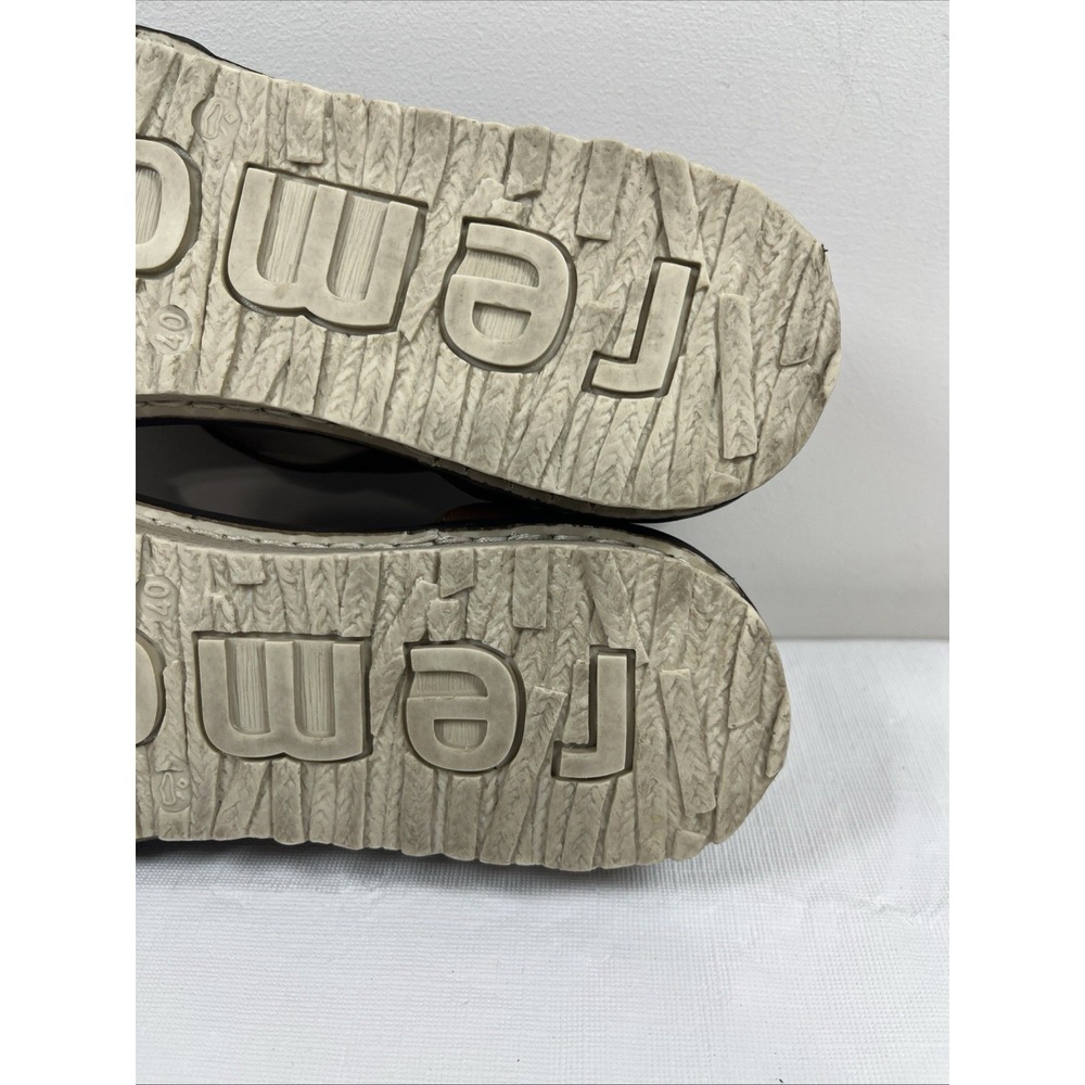 Remonte Womens 40/8.5 Gizella Leather Sandal Brown Slip On Shoes Comfort Summer - Picture 10 of 14